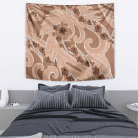 Hawaii Brown Hibiscus Pikake Lei Tapestry LT05 - Polynesian Pride