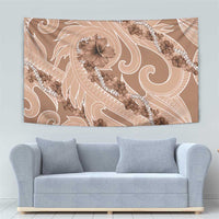 Hawaii Brown Hibiscus Pikake Lei Tapestry LT05 - Polynesian Pride
