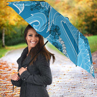Hawaii Blue Hibiscus Pikake Lei Umbrella LT05 - Polynesian Pride