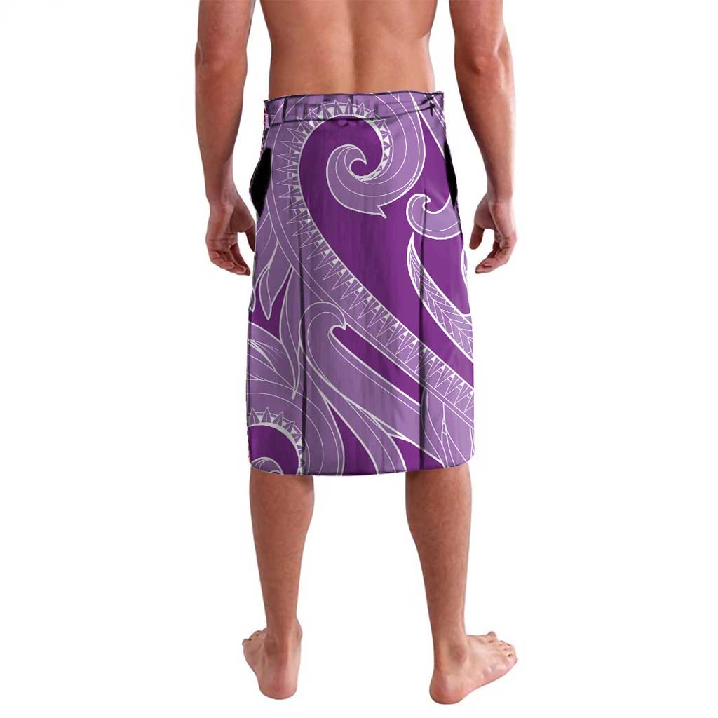 Hawaii Violet Hibiscus Pikake Lei Lavalava LT05 - Polynesian Pride