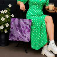 Hawaii Violet Hibiscus Pikake Lei Tote Bag LT05 - Polynesian Pride