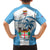 Fiji Rugby Hawaiian Shirt World Cup 2023 Fijian Tapa Pattern Blue Version LT05 - Polynesian Pride