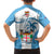 Custom Fiji Rugby Hawaiian Shirt World Cup 2023 Fijian Tapa Pattern Blue Version LT05 - Polynesian Pride