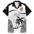 Custom Fiji Rugby Hawaiian Shirt World Cup 2023 Fijian Tapa Pattern Black Version LT05 Black - Polynesian Pride