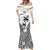 Custom Fiji Rugby Mermaid Dress World Cup 2023 Fijian Tapa Pattern Black Version LT05 - Polynesian Pride