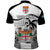 Custom Fiji Rugby Polo Shirt World Cup 2023 Fijian Tapa Pattern Black Version LT05 - Polynesian Pride