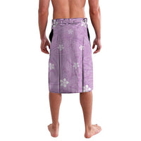 Hawaii Tropical Flowers Lavalava Polynesian Tattoo Lavender LT05 - Polynesian Pride