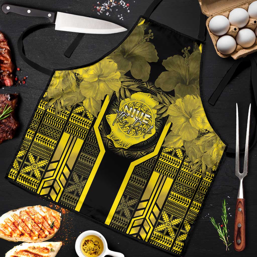 Niue The Rock Apron The Island Of The Uga LT05 Black - Polynesian Pride