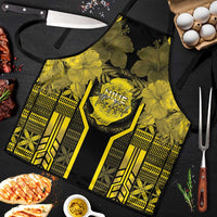 Niue The Rock Apron The Island Of The Uga LT05 Black - Polynesian Pride