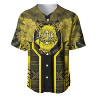 Niue The Rock Baseball Jersey The Island Of The Uga LT05 Black - Polynesian Pride