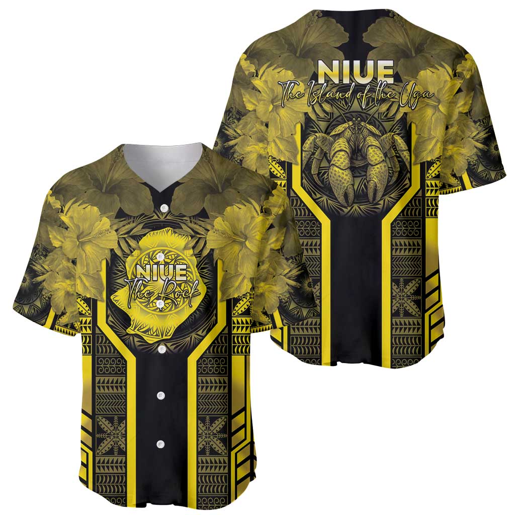 Niue The Rock Baseball Jersey The Island Of The Uga LT05 - Polynesian Pride