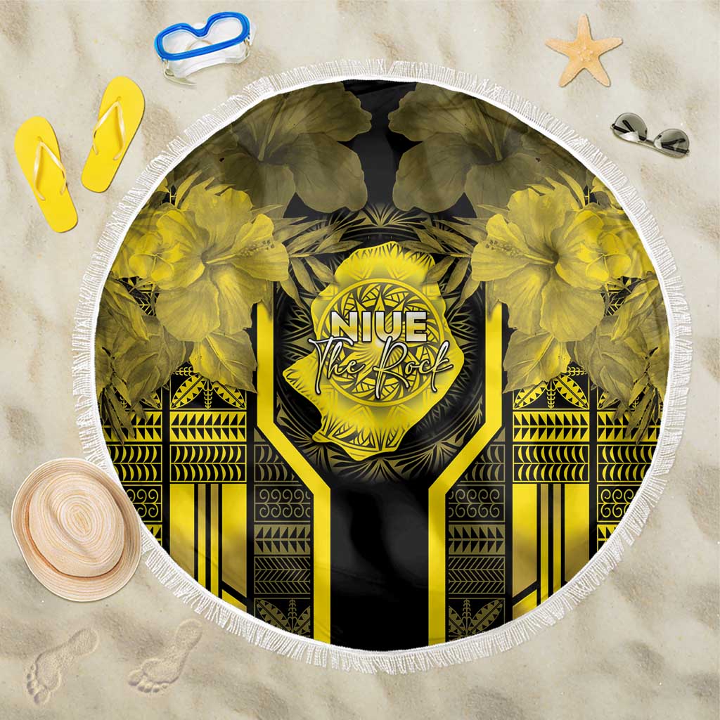 Niue The Rock Beach Blanket The Island Of The Uga LT05 One Size 150cm Black - Polynesian Pride
