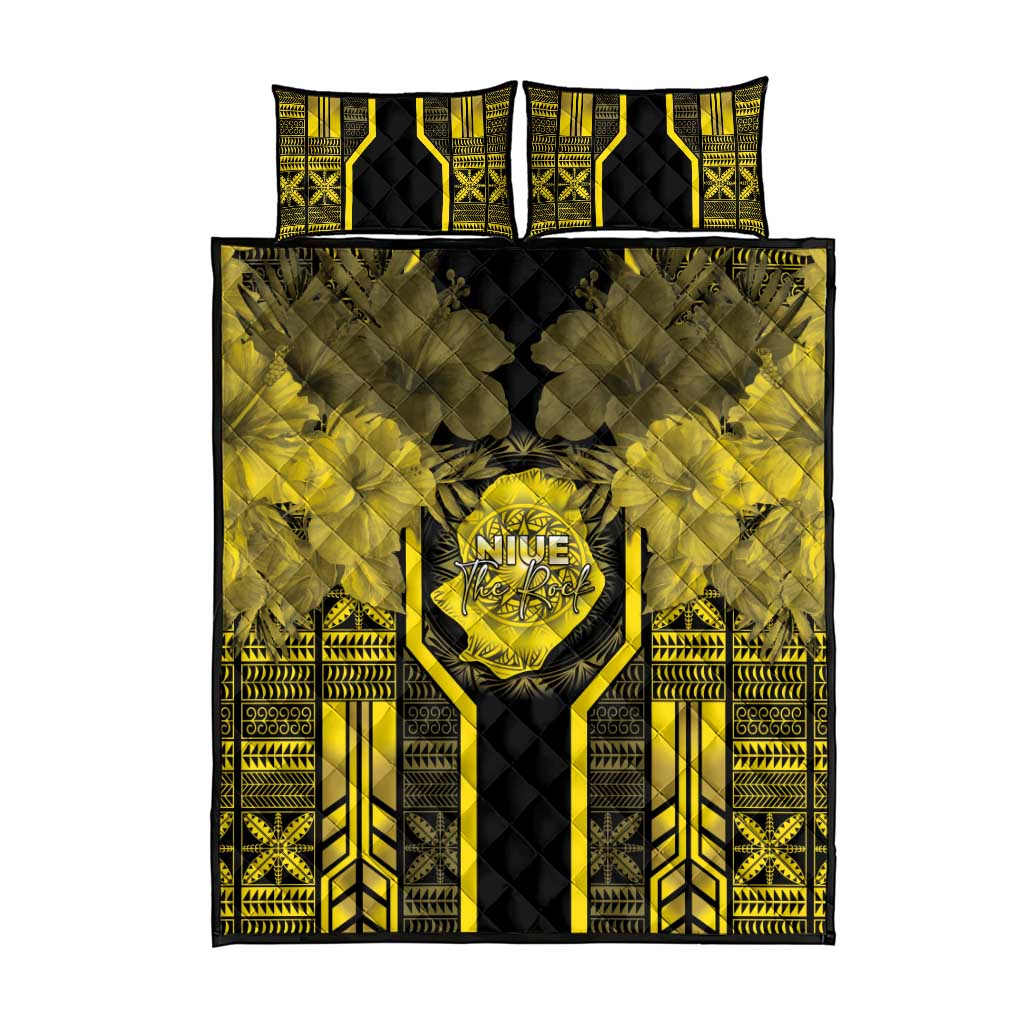 Niue The Rock Quilt Bed Set The Island Of The Uga LT05 - Polynesian Pride