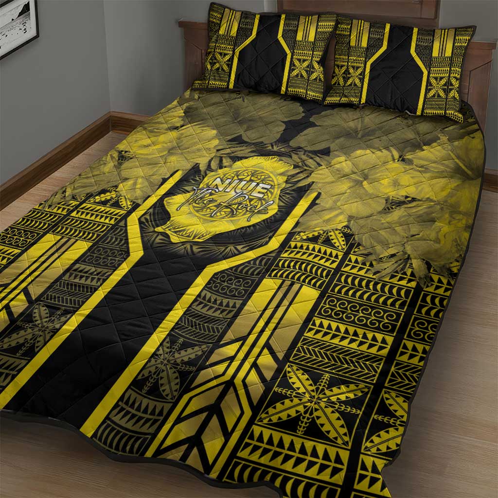Niue The Rock Quilt Bed Set The Island Of The Uga LT05 - Polynesian Pride