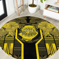 Niue The Rock Round Carpet The Island Of The Uga LT05 Black - Polynesian Pride