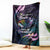 Polynesia Memorial Blanket Always Remembered Dragonfly Polynesian Style