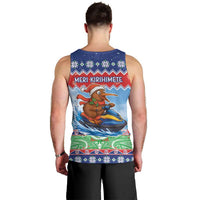 New Zealand Christmas Men Tank Top Funny Jet Ride Kiwi Xmas LT05 - Polynesian Pride