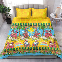 Hawaii Christmas Bedding Set Mele Kalikimaka Tropical Vibes LT05 - Polynesian Pride