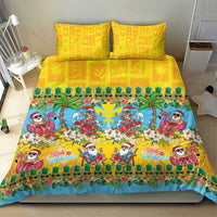 Hawaii Christmas Bedding Set Mele Kalikimaka Tropical Vibes LT05 - Polynesian Pride