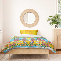 Hawaii Christmas Bedding Set Mele Kalikimaka Tropical Vibes LT05 - Polynesian Pride