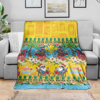 Hawaii Christmas Blanket Mele Kalikimaka Tropical Vibes LT05 - Polynesian Pride