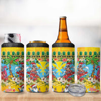 Hawaii Christmas 4 in 1 Can Cooler Tumbler Mele Kalikimaka Tropical Vibes LT05 - Polynesian Pride