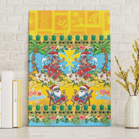 Hawaii Christmas Canvas Wall Art Mele Kalikimaka Tropical Vibes LT05 Without Frame Colorful - Polynesian Pride