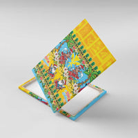 Hawaii Christmas Canvas Wall Art Mele Kalikimaka Tropical Vibes LT05 With Frame Colorful - Polynesian Pride