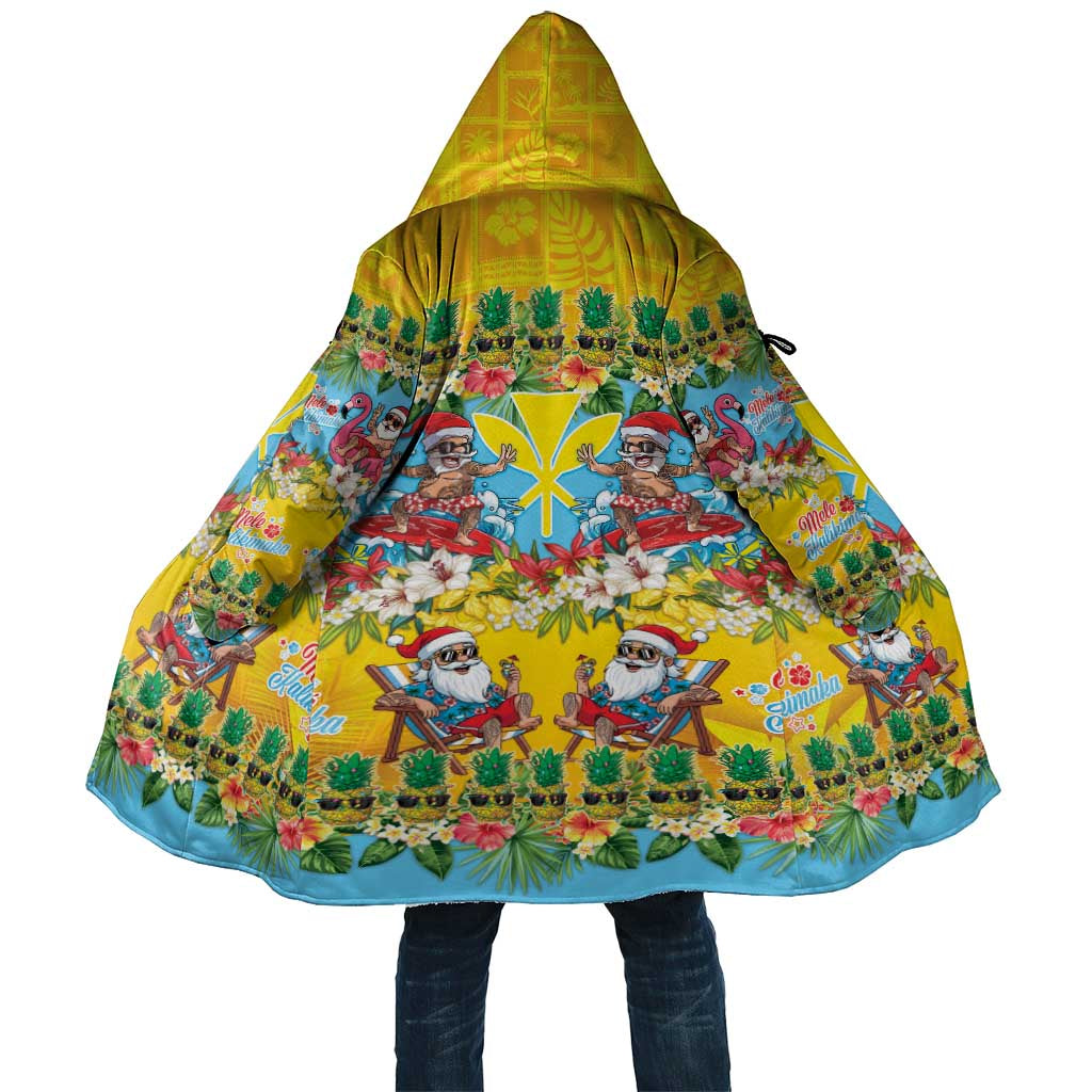 Hawaii Christmas Cloak Mele Kalikimaka Tropical Vibes LT05 Unisex Colorful - Polynesian Pride