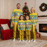 Hawaii Christmas Pajama Set Mele Kalikimaka Tropical Vibes LT05 - Polynesian Pride