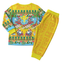 Hawaii Christmas Pajama Set Mele Kalikimaka Tropical Vibes LT05 - Polynesian Pride