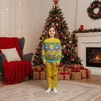 Hawaii Christmas Pajama Set Mele Kalikimaka Tropical Vibes LT05 Kid Colorful - Polynesian Pride