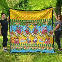 Hawaii Christmas Quilt Mele Kalikimaka Tropical Vibes LT05 - Polynesian Pride