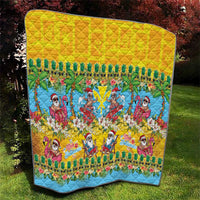 Hawaii Christmas Quilt Mele Kalikimaka Tropical Vibes LT05 - Polynesian Pride