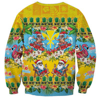 Hawaii Christmas Sweatshirt Mele Kalikimaka Tropical Vibes LT05 - Polynesian Pride