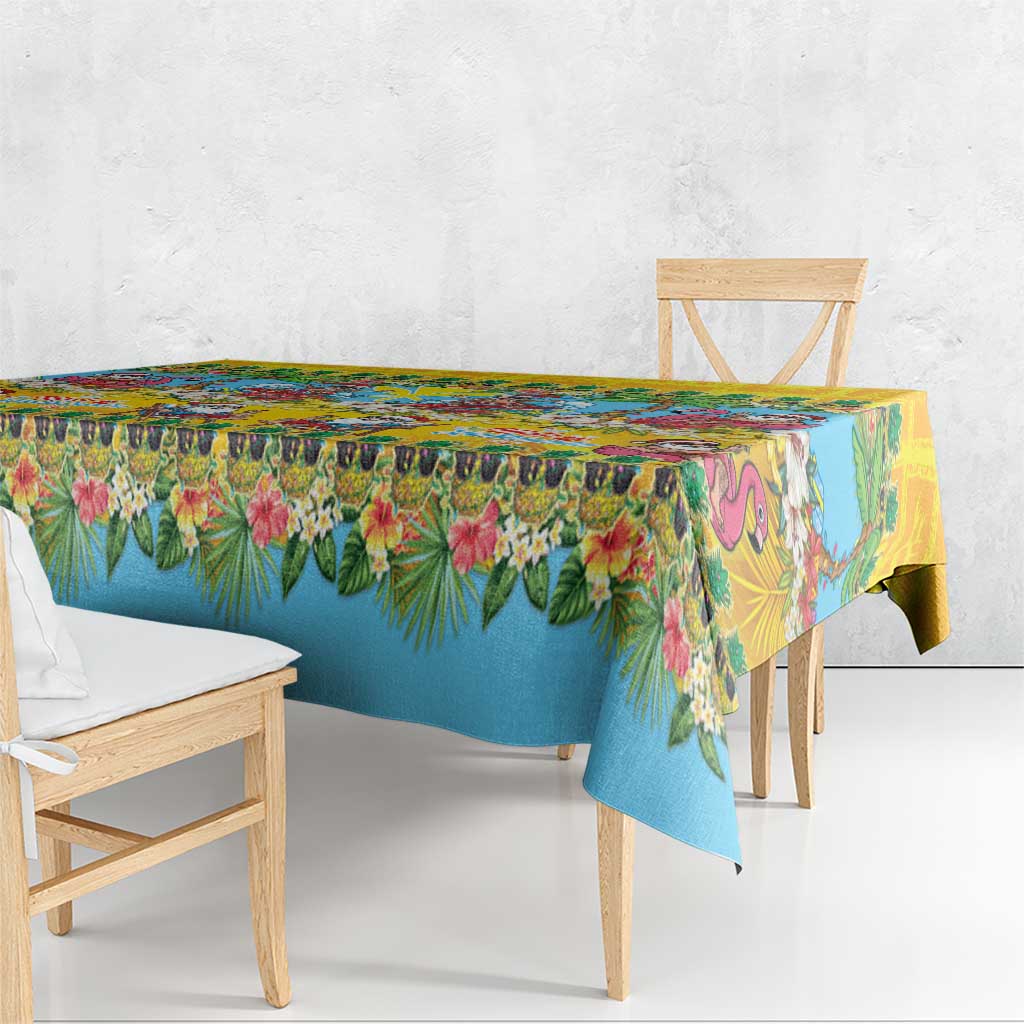 Hawaii Christmas Tablecloth Mele Kalikimaka Tropical Vibes LT05 - Polynesian Pride