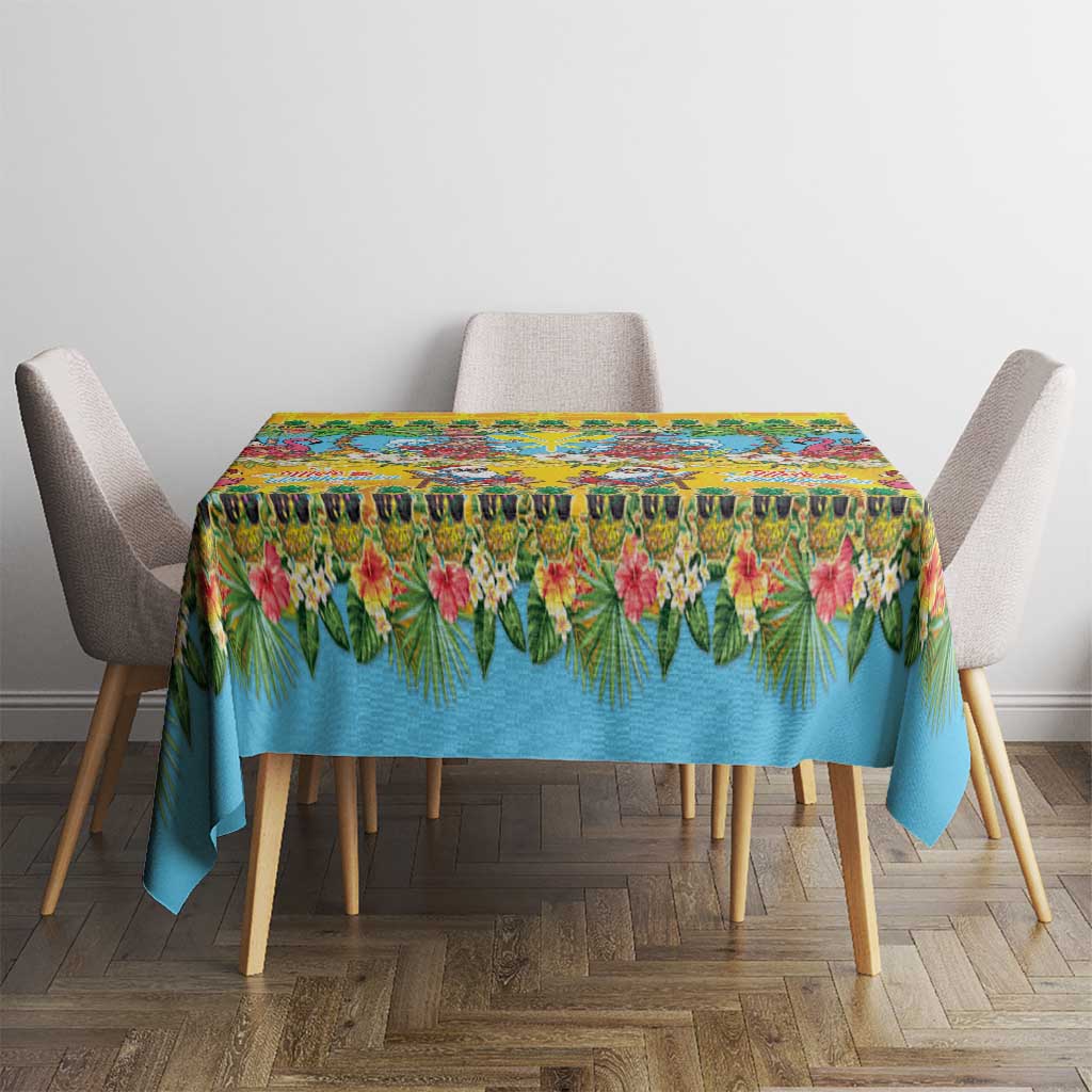 Hawaii Christmas Tablecloth Mele Kalikimaka Tropical Vibes LT05 - Polynesian Pride