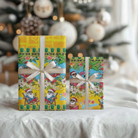 Hawaii Christmas Wrapping Paper Mele Kalikimaka Tropical Vibes LT05 - Polynesian Pride