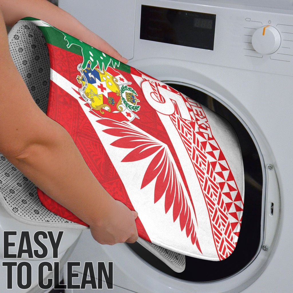 Tonga Lebanon Rugby Custom Bathroom Set Mate Maa Tonga Cedars Together LT05 - Polynesian Pride