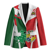 Tonga Lebanon Rugby Custom Blazer Mate Maa Tonga Cedars Together