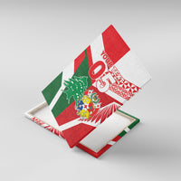 Tonga Lebanon Rugby Custom Canvas Wall Art Mate Maa Tonga Cedars Together