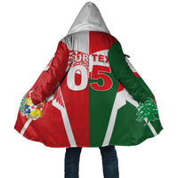 Tonga Lebanon Rugby Custom Cloak Mate Maa Tonga Cedars Together LT05 Unisex Multicolor - Polynesian Pride