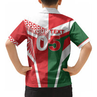 Tonga Lebanon Rugby Custom Hawaiian Shirt Mate Maa Tonga Cedars Together