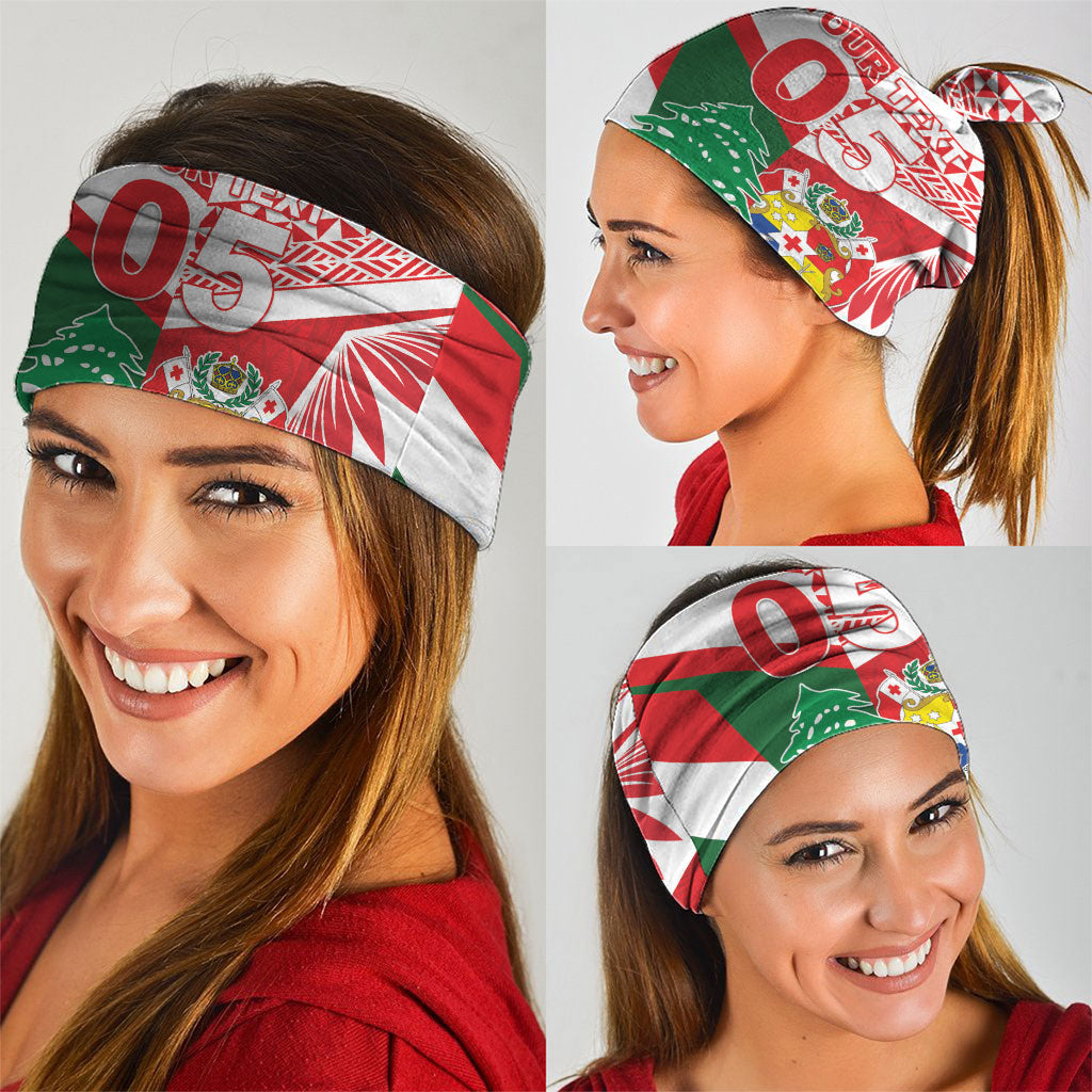 Tonga Lebanon Rugby Custom Neck Gaiter Mate Maa Tonga Cedars Together LT05 - Polynesian Pride
