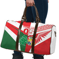 Tonga Lebanon Rugby Custom Travel Bag Mate Maa Tonga Cedars Together LT05 - Polynesian Pride