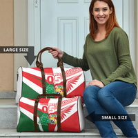 Tonga Lebanon Rugby Custom Travel Bag Mate Maa Tonga Cedars Together LT05 - Polynesian Pride