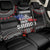 Samoa Black Saturday Back Car Seat Cover Samoan Warrior Tribal Pattern