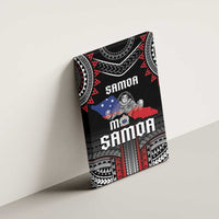 Samoa Black Saturday Canvas Wall Art Samoan Warrior Tribal Pattern LT05 - Polynesian Pride