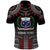 Personalised Samoa Black Saturday Polo Shirt Samoan Warrior Tribal Pattern