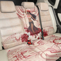 Tahiti Women's Day Back Car Seat Cover With Polynesian Pattern LT05 - Polynesian Pride